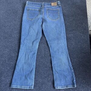 Vintage Y2K Lauren Jeans Co Premium Bootcut Jeans Women 4 Medium Wash Blue Denim